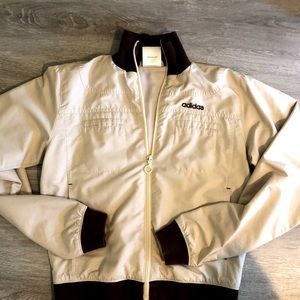 Vintage Cream Adidas Track Jacket